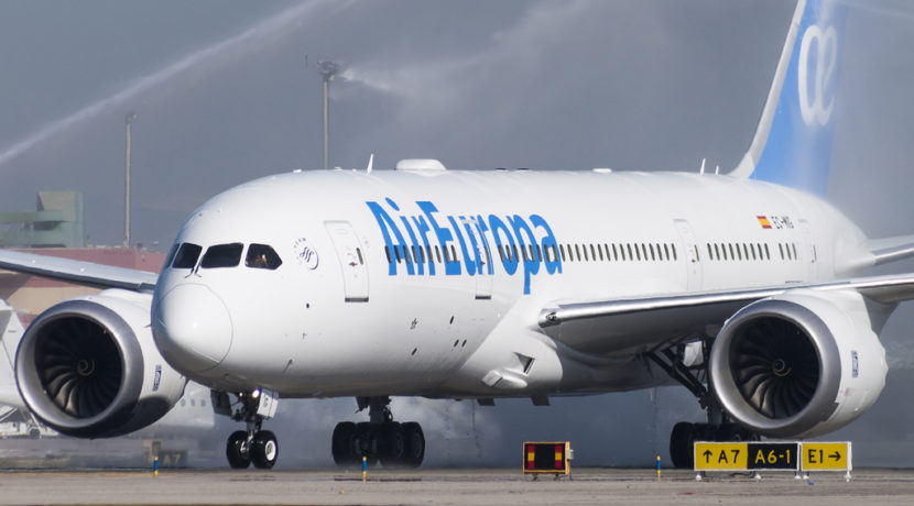 Air Europa (IATA: UX / ICAO: AEA) Boeing 787-8 Dreamliner EC-MIG at Tenerife Norte - Los Rodeos (TFN / GCXO)