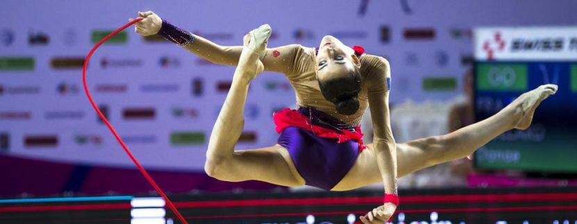World champion Rhythmic Gymnastics teaches a course in Tenerife