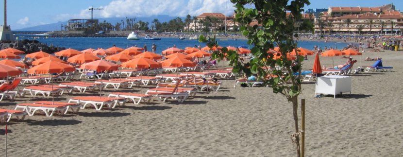 Playa Vistas beach Tenerife | White sand beaches in Tenerife