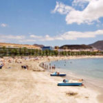 Sahara sand to regenerate the beach of El Camison in Arona, Tenerife