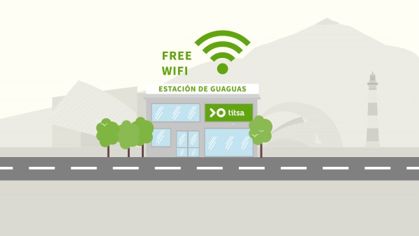 Titsa major stations already offer free WiFi to its users