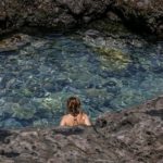 Crystal Water Pools La Jaquita in Guia de Isora, meets pools of paradisiacal turquoise and black sand beaches between volcanic rocks