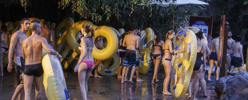 Fun and adrenaline under the moon of Siam Park in Costa Adeje Tenerife