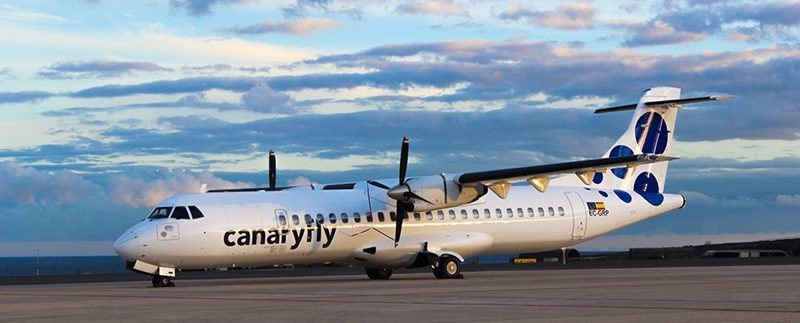 Canaryfly (IATA : PM, ICAO : CNF) new route between Tenerife and Lanzarote from October 2016 with 7 weekly flights