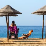 Las Vistas beach in south Tenerife is the only in Canarias that achieves the accessibility flag