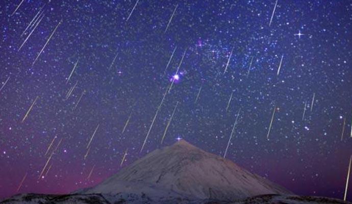 Geminids Meteor Shower 2016 live from Canary Islands