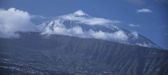 Mount Teide in snow | Teide mountain Tenerife | Teide park Tenerife