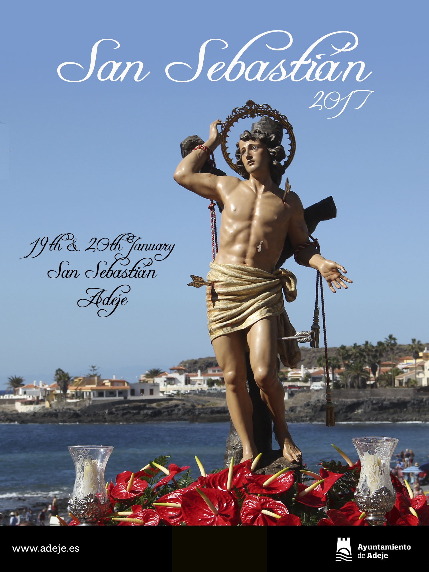 On January 20th 2017 Adeje celebrates San Sebastián, one of the oldest fiestas in Tenerife