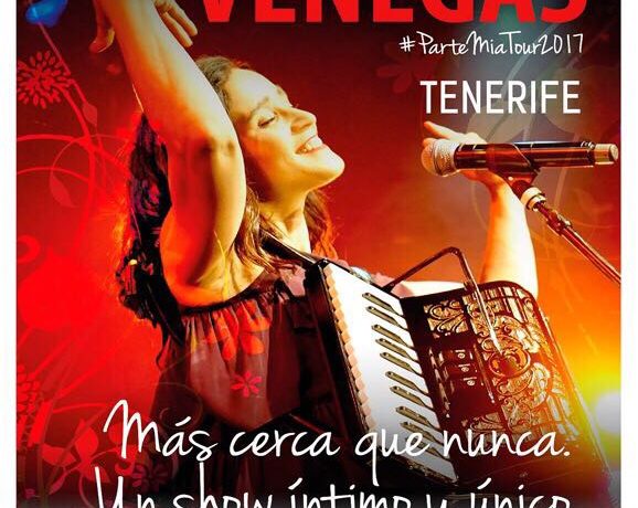 Julieta Venegas presents Parte mía Tour 2017 in Tenerife