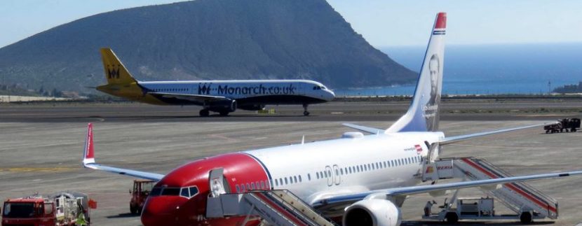 Low cost airlines grow 21.1% in the Canary Islands until February 2017