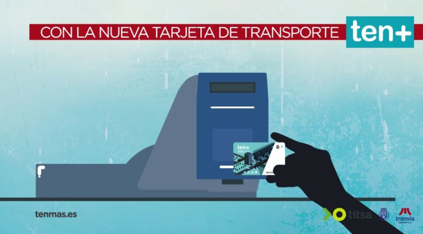 tenmas, the new Tenerife public transport contactless payments card