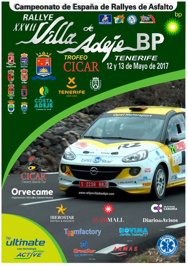 Rally Villa de Adeje Tenerife 2017