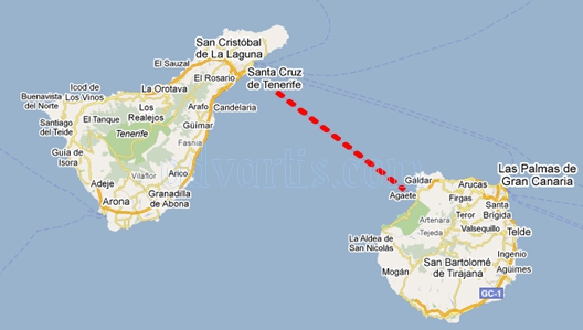 Christian Jongeneel swim 70 km between Tenerife and Gran Canaria without neoprene