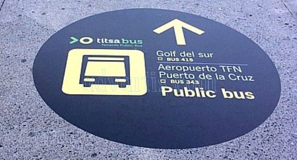 Titsa improves the information to users at Tenerife South Airport