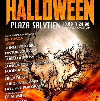 Halloween Streets in Costa Adeje Tenerife 2018