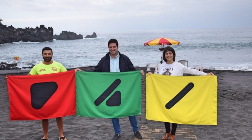 La Arena 1st beach in Tenerife for color blindness people in Spain