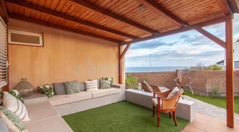 Oceanfront house for sale in El Medano Tenerife Spain