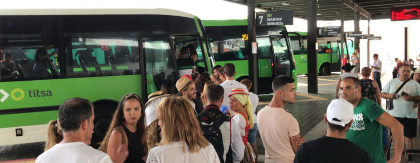 Tenerife TITSA lines 310 and 369 return to winter time 2019 starting Monday